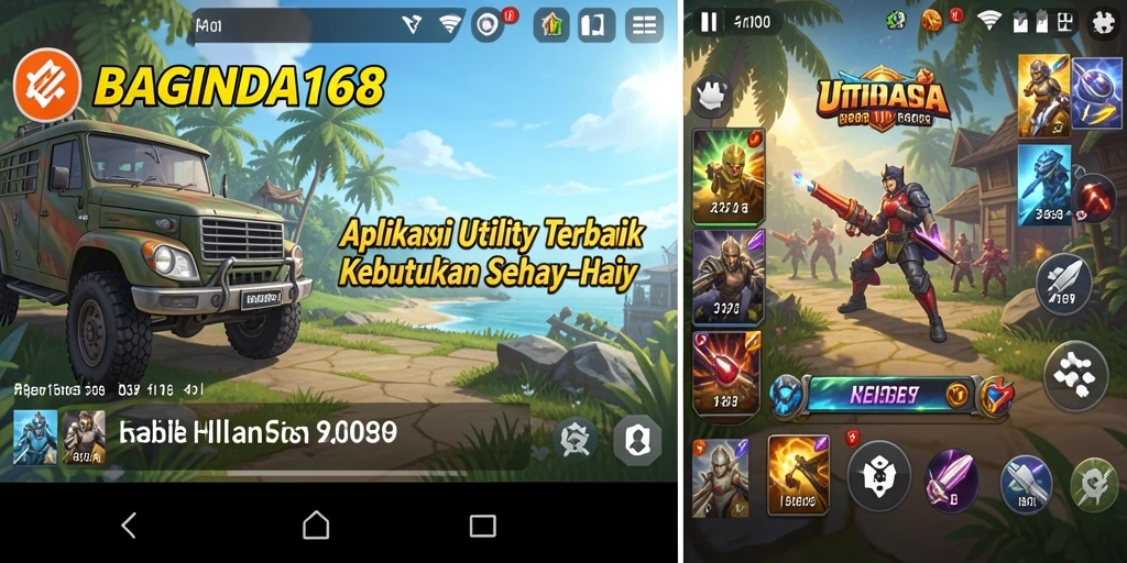 Tampilan antarmuka pengguna BAGINDA168 yang intuitif dan efisien.
