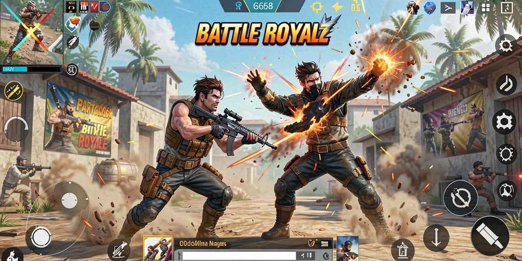 Gameplay seru G668 yang menguji strategi bertahan hidup.