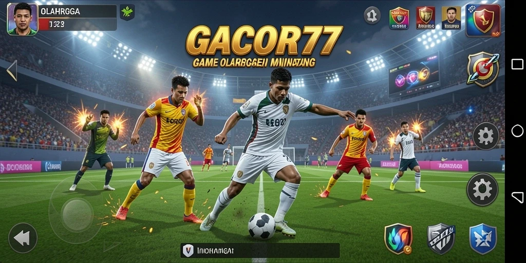 Tampilan dan suasana gameplay yang menarik di GACOR77.