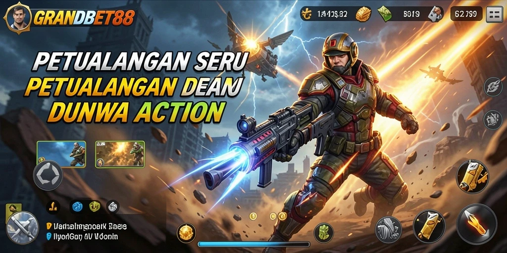 Tampilan gameplay seru dalam <strong>GRANDBET88</strong> yang menggugah adrenalin.