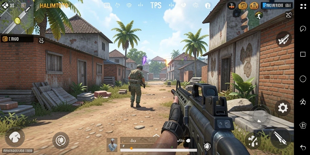Tangkapan layar gameplay HALIMTOTO yang seru dan dinamis.