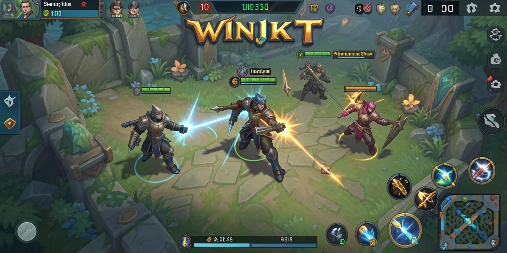 Tampilan gameplay <strong>WINJKT</strong> yang memukau dan mendebarkan.